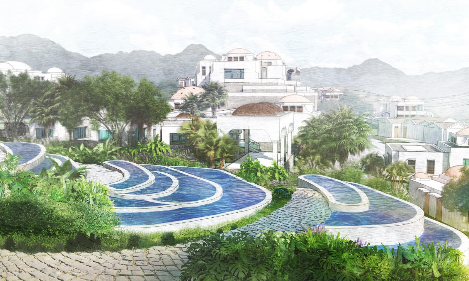 Tổ hợp khoáng nóng đậm chất châu Âu, chưa từng có tại miền Bắc, cách Hà Nội chỉ hơn 1h lái xe- Ảnh 3.