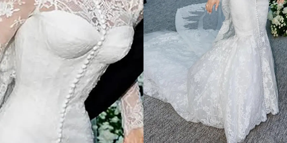 180 chiếc nút áo trên váy cưới của vợ tỷ phú Jeff Bezos có gì đặc biệt?- Ảnh 8.