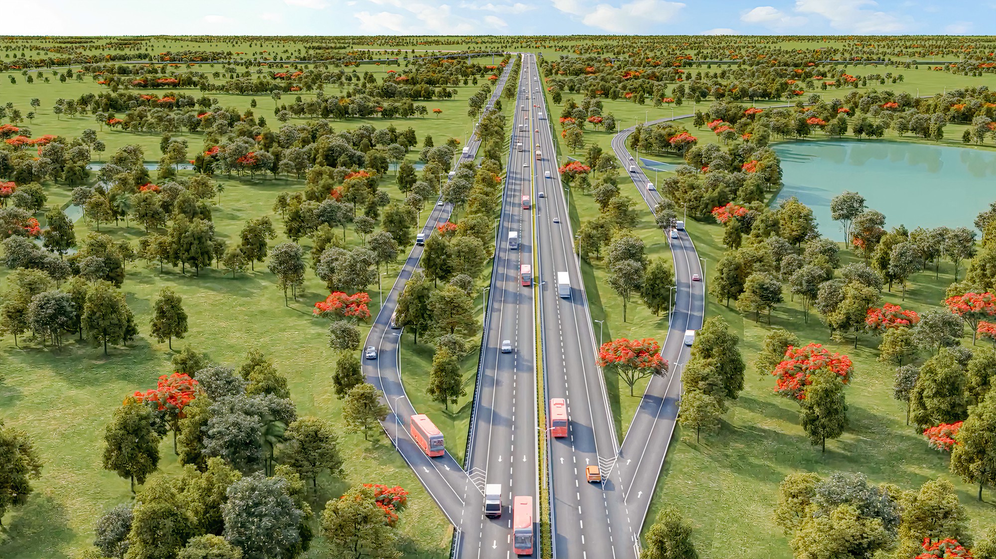 Khởi công dự án cao tốc Bảo Lộc – Liên Khương tổng vốn đầu tư trên 17.700 tỷ đồng - Ảnh 2.