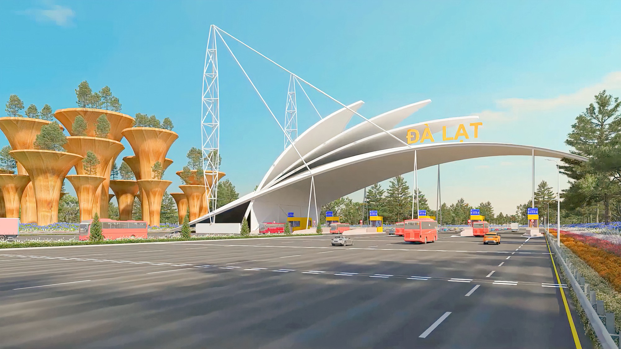 Khởi công dự án cao tốc Bảo Lộc – Liên Khương tổng vốn đầu tư trên 17.700 tỷ đồng - Ảnh 5.