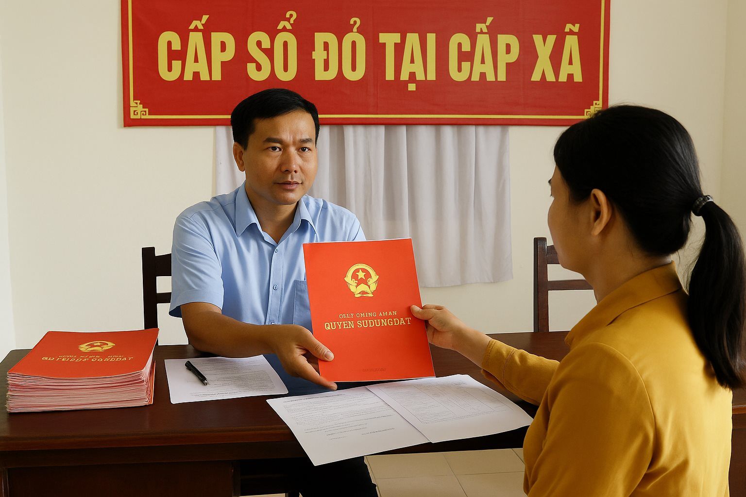 Bất động sản tuần qua: Cấp Sổ đỏ lần đầu tại cấp xã không quá 3 ngày làm việc 2 Bất động sản tuần qua: Cấp Sổ đỏ lần đầu tại cấp xã không quá 3 ngày làm việc