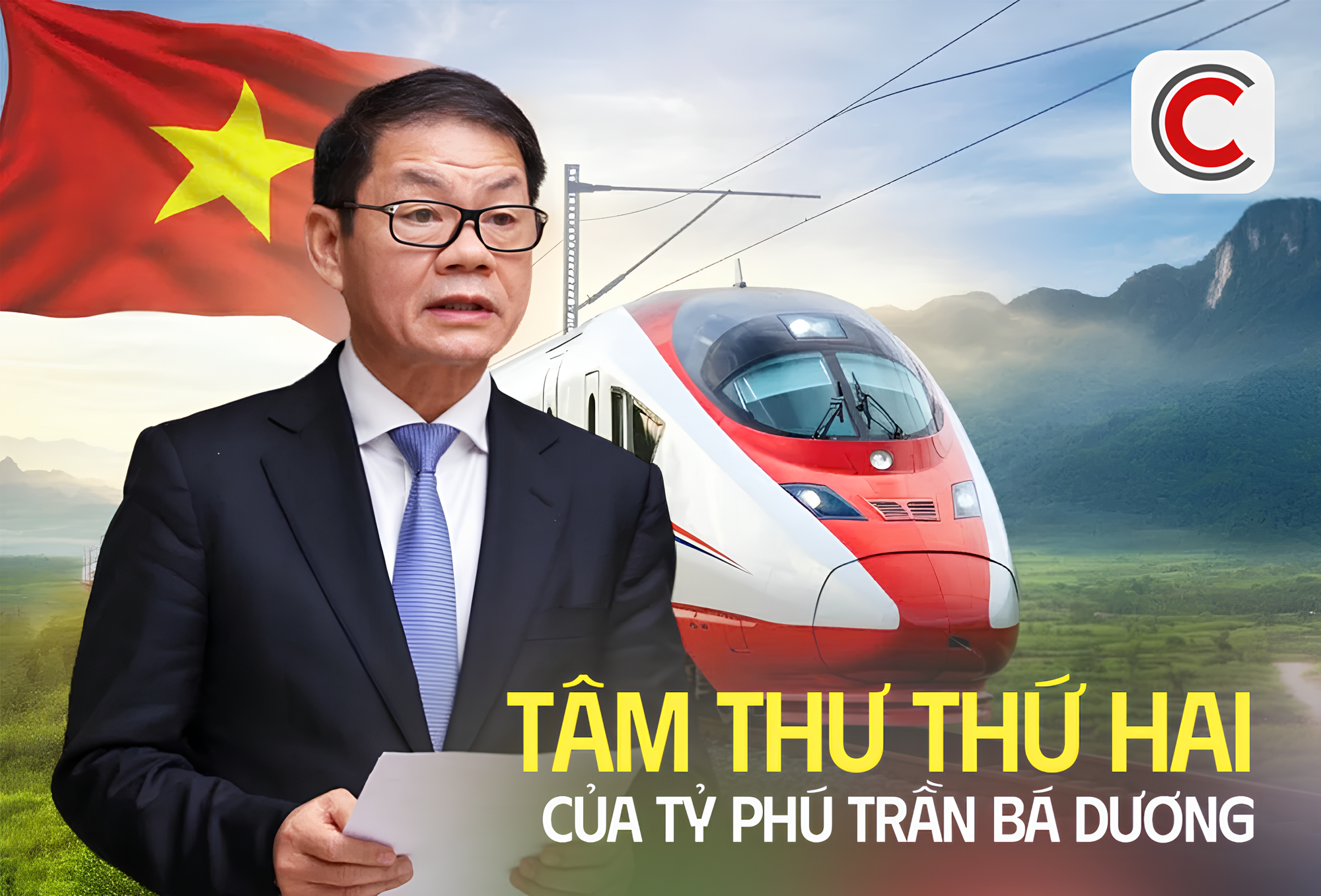 Tỷ phú Trần Bá Dương viết tiếp tâm thư thứ hai về dự án đường sắt tốc độ cao: Đề xuất là nhằm đáp ứng được mục tiêu quốc gia 1 Tỷ phú Trần Bá Dương viết tiếp tâm thư thứ hai về dự án đường sắt tốc độ cao: Đề xuất là nhằm đáp ứng được mục tiêu quốc gia - Ảnh 1.