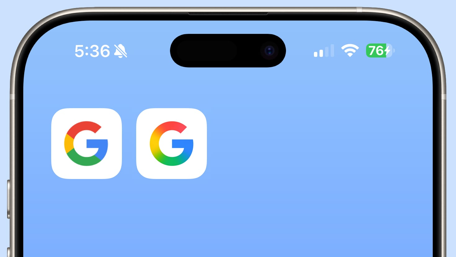 Google thay đổi logo chữ G sau gần một thập kỷ - Ảnh 1.
