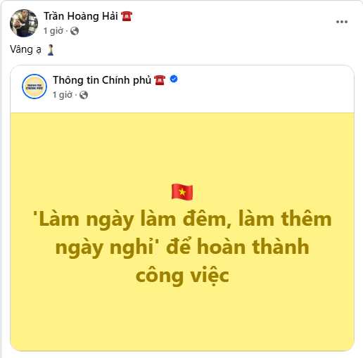 Page Thông tin chính phủ đăng 1 thông điệp, gần 19.000 người hưởng ứng- Ảnh 2.