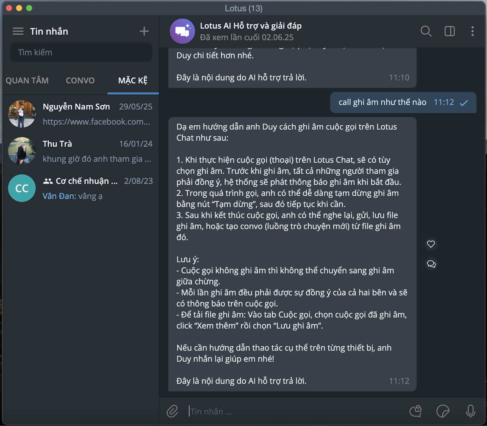 Người đứng đầu Lotus Chat: "Không phải ai cũng dùng Telegram để làm việc, còn Lotus Chat thì sinh ra là để làm việc"- Ảnh 2. Người đứng đầu Lotus Chat: "Không phải ai cũng dùng Telegram để làm việc, còn Lotus Chat thì sinh ra là để làm việc"- Ảnh 2.
