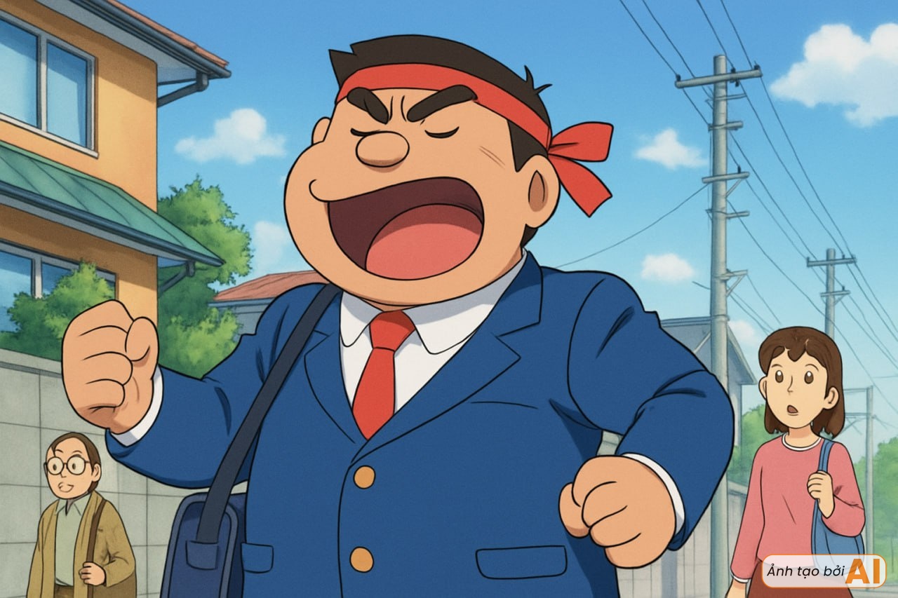 Nếu nhóm bạn Doraemon đi thi vào lớp 10: Nobita quên thẻ dự thi, Jaian khoanh bừa và có một người nắm chắc vị trí thủ khoa- Ảnh 5.