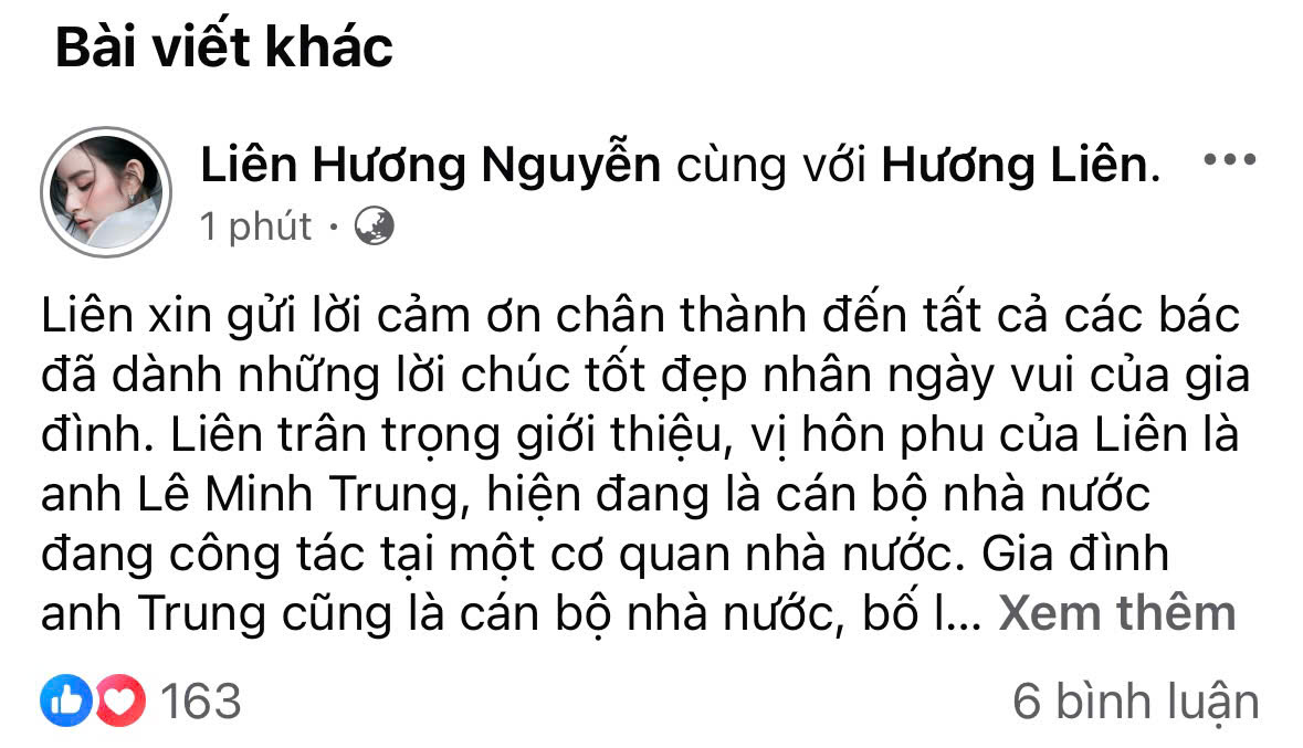 Hương Liên công khai chức vụ của chồng, bố mẹ chồng: Dâu hào môn này "khét"- Ảnh 2.