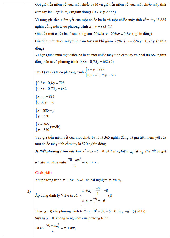 CẬP NHẬT: Đề thi và đáp án tham khảo môn Toán thi vào lớp 10 2025 Hà Nội- Ảnh 6.
