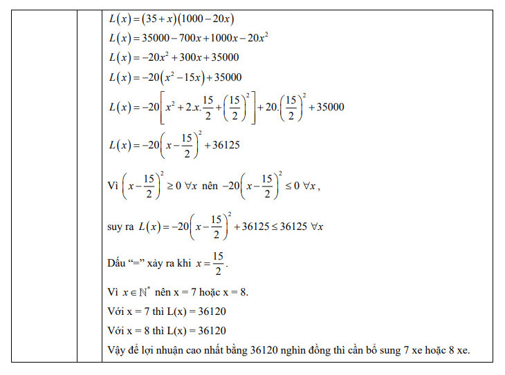 CẬP NHẬT: Đề thi và đáp án tham khảo môn Toán thi vào lớp 10 2025 Hà Nội- Ảnh 10.
