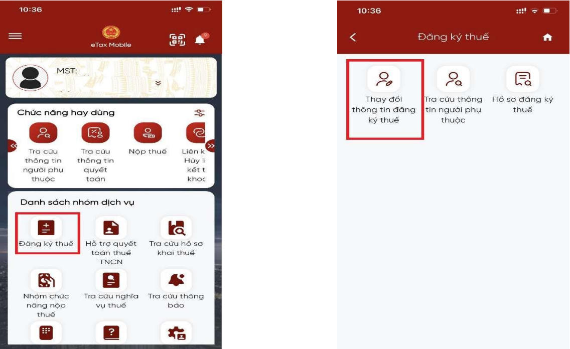 Cách cập nhật số CCCD thành mã số thuế trên eTax Mobile- Ảnh 1. Cách cập nhật số CCCD thành mã số thuế trên eTax Mobile- Ảnh 1.