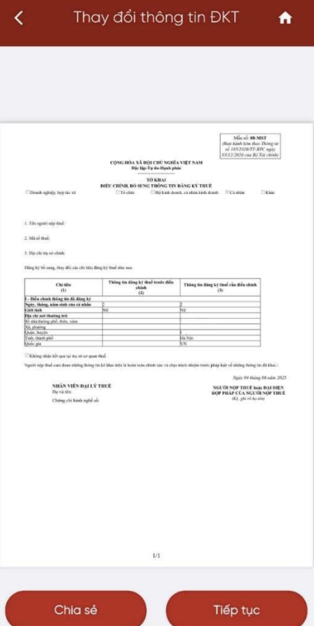 Cách cập nhật số CCCD thành mã số thuế trên eTax Mobile- Ảnh 4. Cách cập nhật số CCCD thành mã số thuế trên eTax Mobile- Ảnh 4.