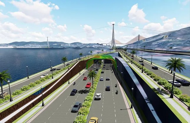 Tập đoàn xây dựng hàng đầu Trung Quốc cùng Vingroup xây cầu Tứ Liên muốn tham gia làm hầm đường bộ xuyên biển lớn nhất Việt Nam- Ảnh 1.