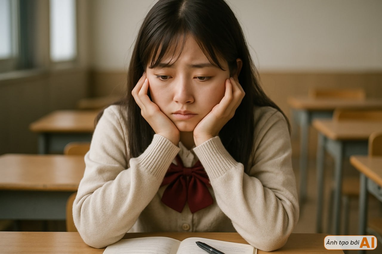 Trượt NV1, nữ sinh bị nhóm bạn thân 6 người nghỉ chơi, còn bị bố mắng khi họ hàng mang ra so sánh: Mình bất ngờ và đau đớn!- Ảnh 1.