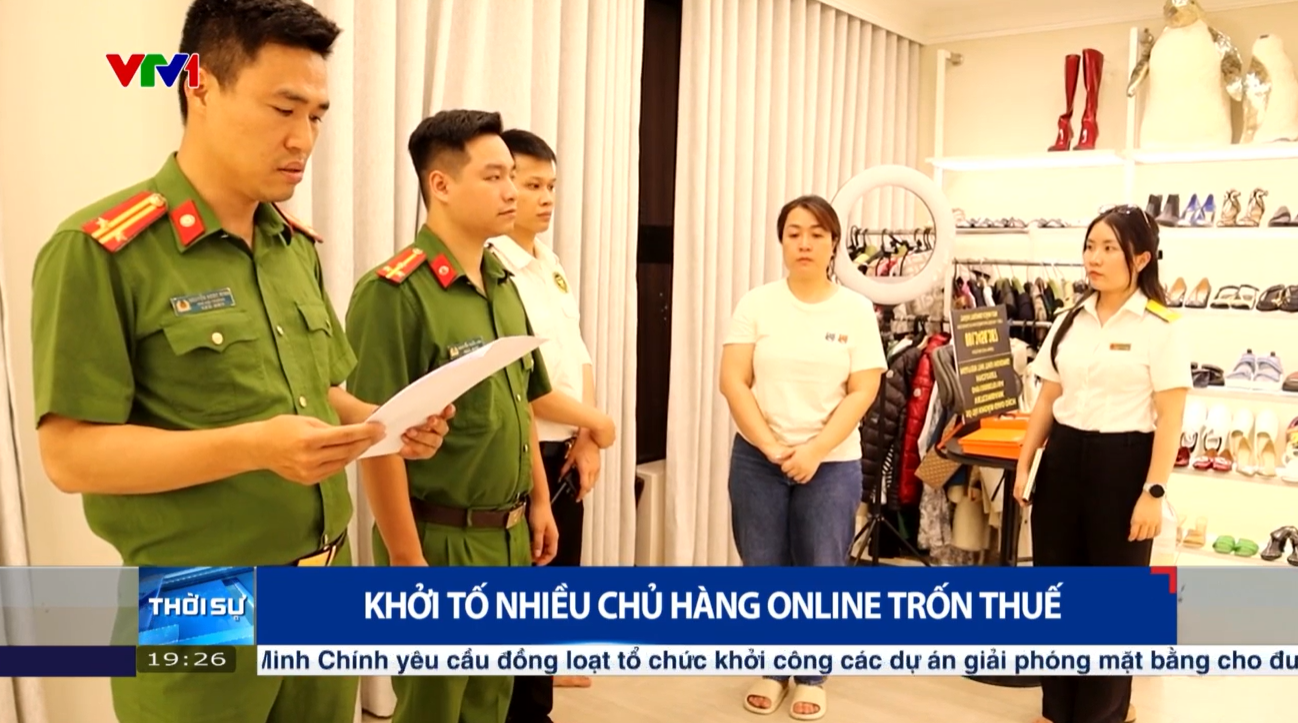 Xem thời sự 19h, nhiều TikToker, "phú bà" giờ thành người trốn thuế và bán hàng giả- Ảnh 1.
