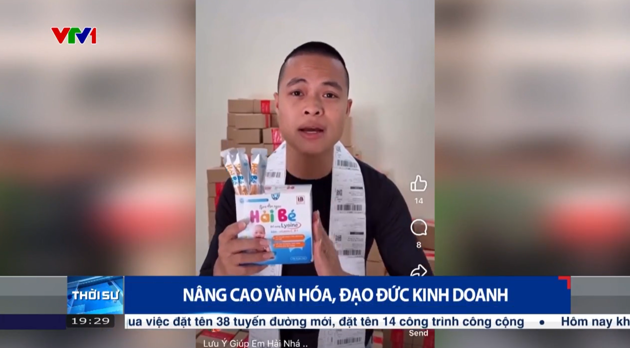 Xem thời sự 19h, nhiều TikToker, "phú bà" giờ thành người trốn thuế và bán hàng giả- Ảnh 3.