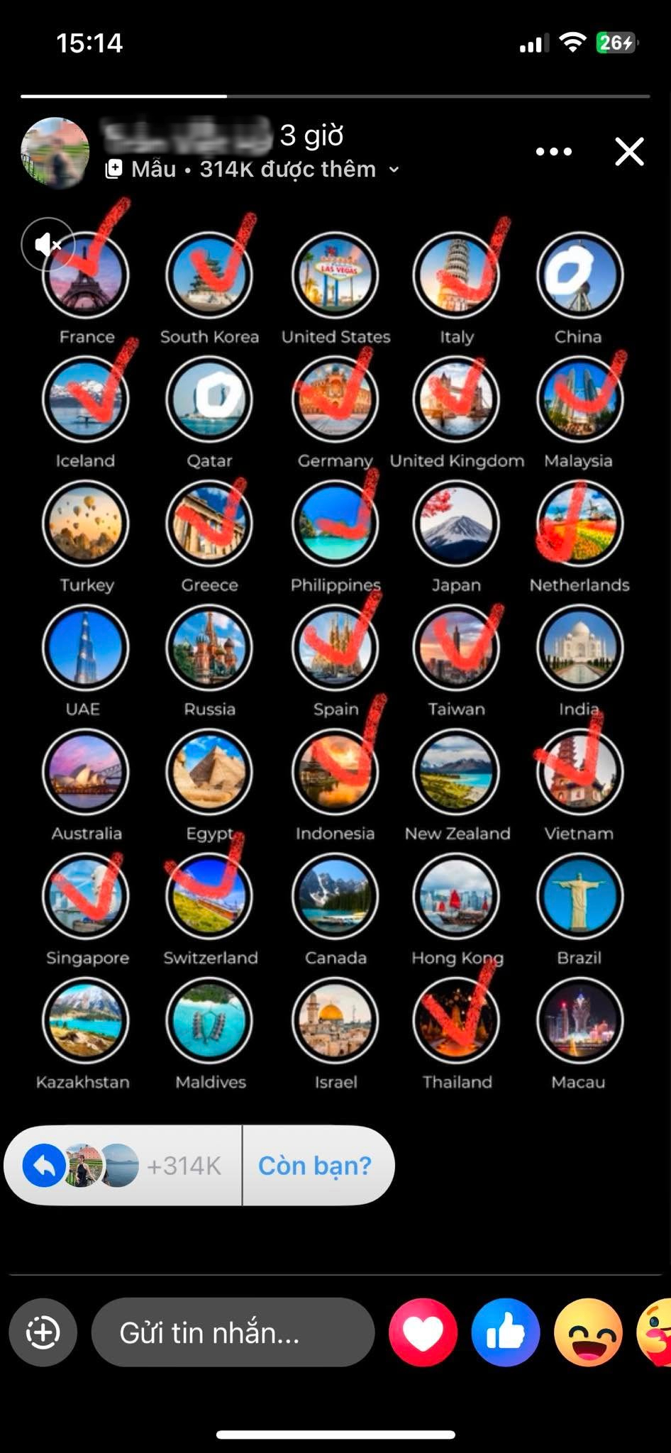 Đang gây bão mạng xã hội: Trend "điểm danh" hộ chiếu thách thức các tín đồ du lịch, bạn đã flex đến đâu?- Ảnh 2.