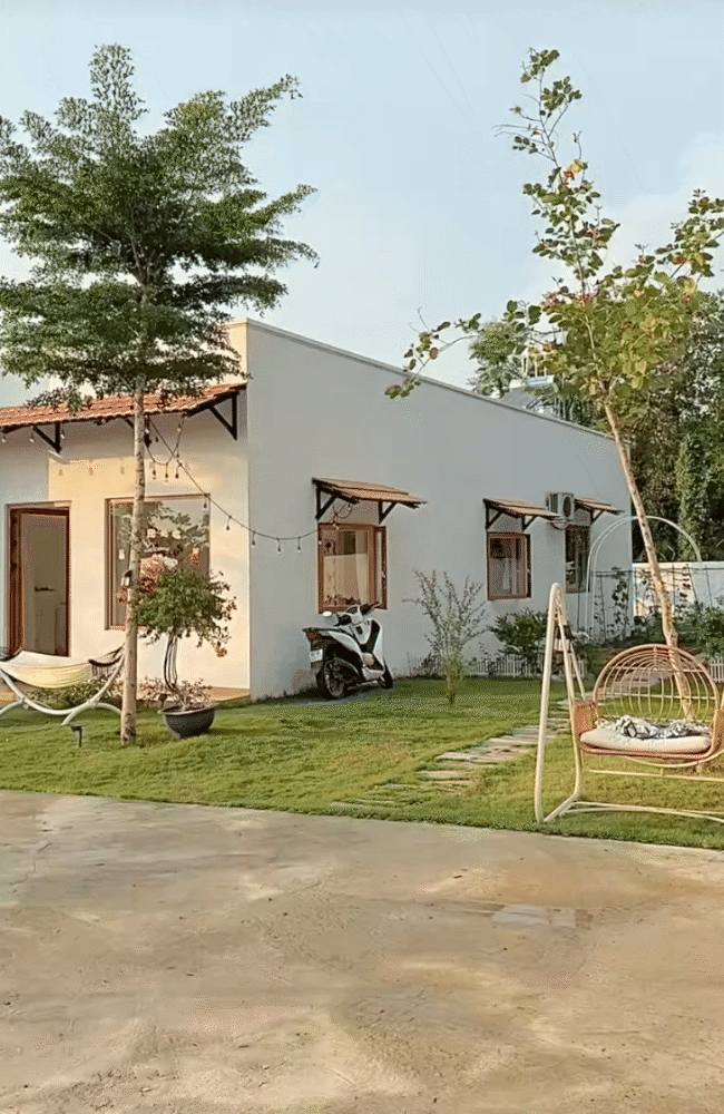 Bỏ phố về quê, cô gái 26 tuổi xây nhà vườn hơn 120m2, dân tình soi ngay một món đồ trong bếp, nặng hơn 100kg mà đẩy đi đẩy lại ngon lành- Ảnh 5.