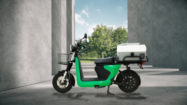 Hạn chế xe máy xăng ở Hà Nội: Xe điện cho shipper là đây, 2 phút có pin đầy, đi cả ngày không lo chờ sạc- Ảnh 3.