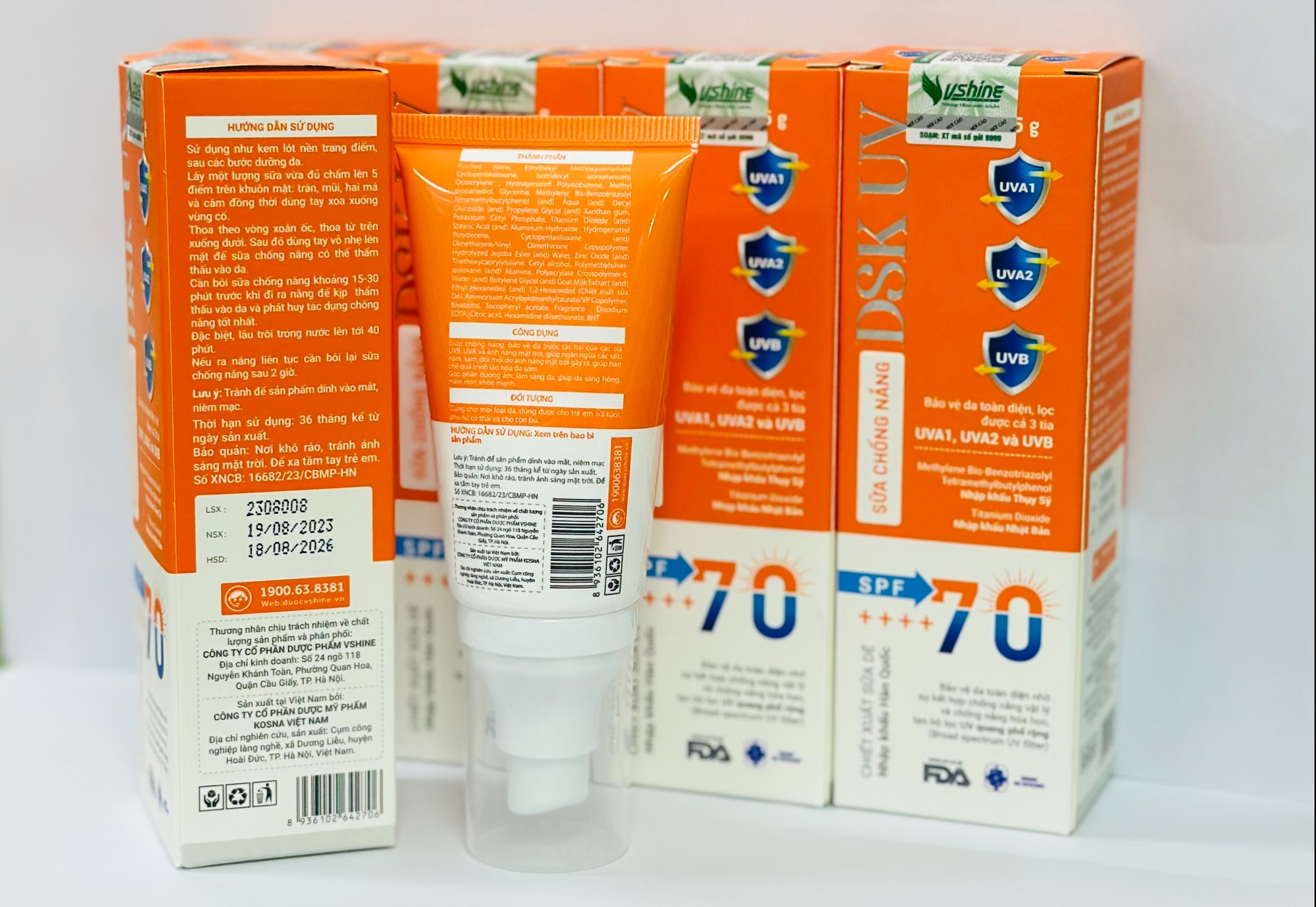 Một sản phẩm sữa chống nắng bị thu hồi vì không đạt tiêu chuẩn chất lượng - Ảnh 1.