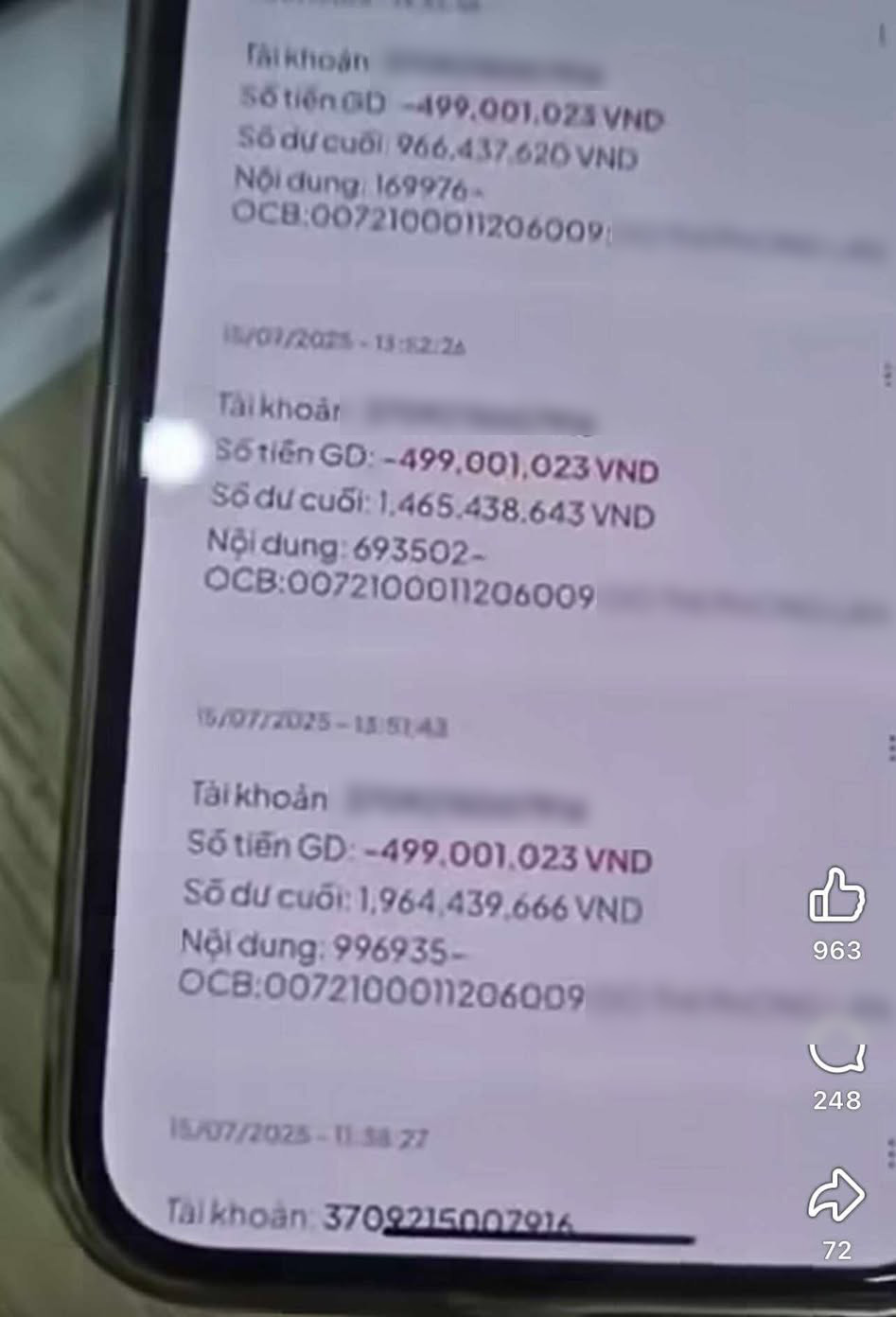 1,5 tỷ đồng “bay” mất chỉ sau 3 tin nhắn, cô giáo dạy toán ở Hà Tĩnh cầu cứu cán bộ điện lực- Ảnh 2.