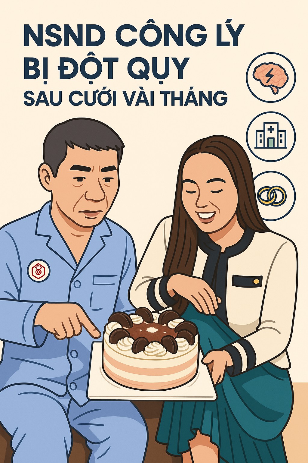 Chuyện tình của nam NSND xin từ chức Phó Giám đốc Nhà hát Kịch Hà Nội với vợ 3 xinh đẹp- Ảnh 5. Chuyện tình của nam NSND xin từ chức Phó Giám đốc Nhà hát Kịch Hà Nội với vợ 3 xinh đẹp- Ảnh 5.