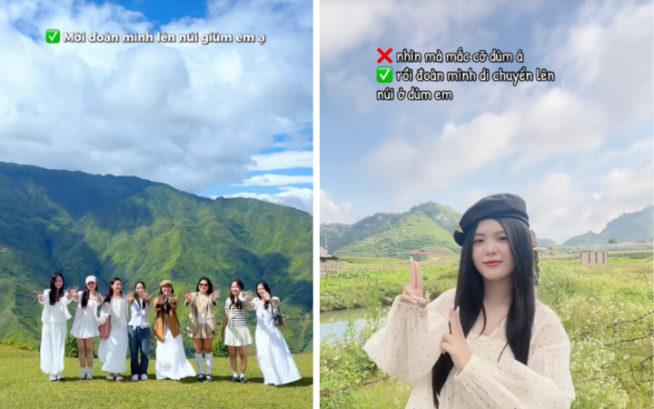 Vì sao câu 'mời đoàn mình di chuyển lên núi giúp em' thành hot trend?- Ảnh 2.