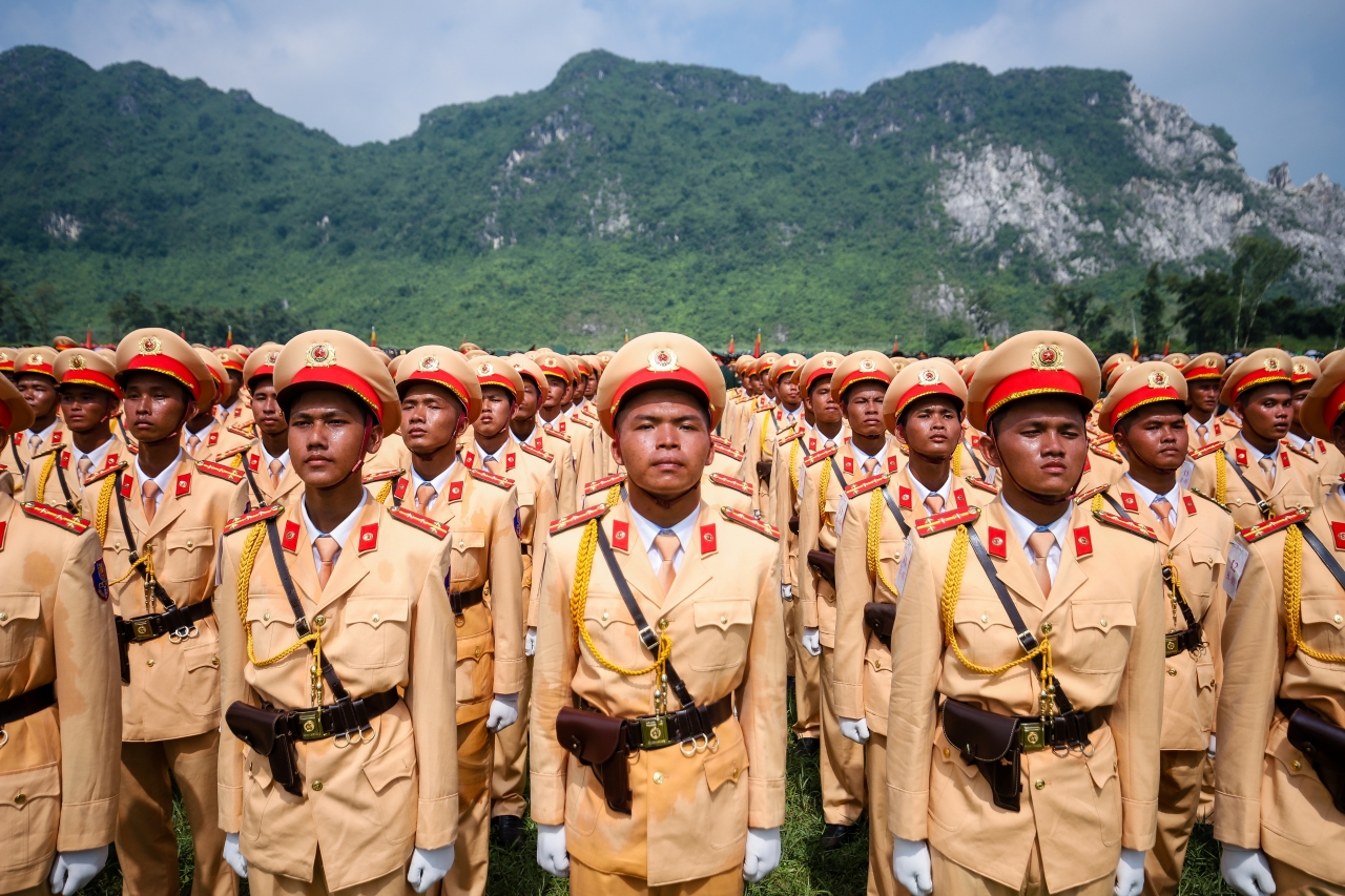 Hào hùng buổi hợp luyện diễu binh, diễu hành chuẩn bị cho đại lễ 2/9: 15.000 người tham gia cùng dàn khí tài hiện đại- Ảnh 2.