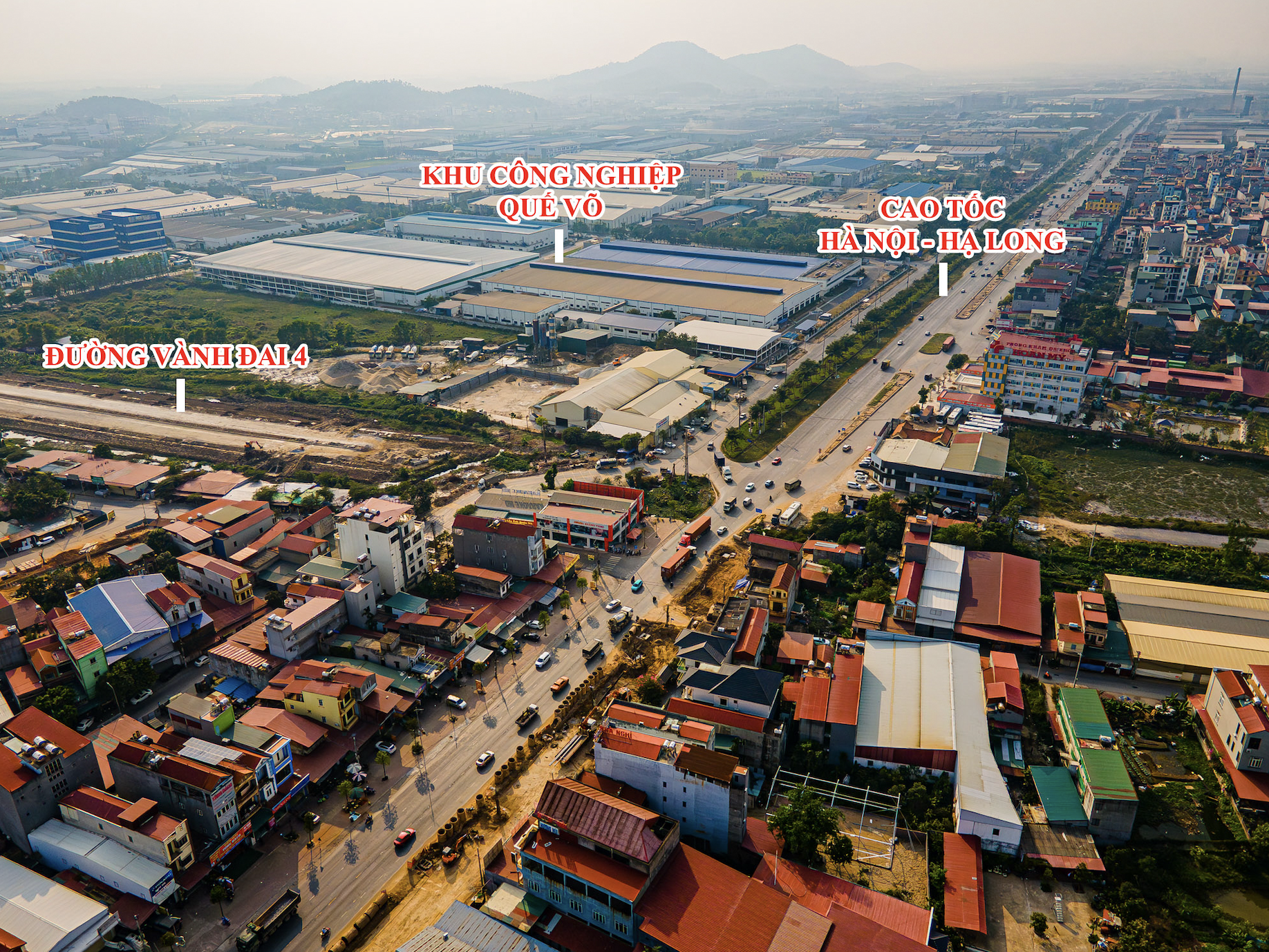 Tuyến đường vành đai 86.000 tỷ đồng đi qua “Thủ phủ Công nghiệp” bắt đầu được trải nhựa, sẽ hoàn thành sau vài tháng nữa- Ảnh 9. Tuyến đường vành đai 86.000 tỷ đồng đi qua “Thủ phủ Công nghiệp” bắt đầu được trải nhựa, sẽ hoàn thành sau vài tháng nữa- Ảnh 9.