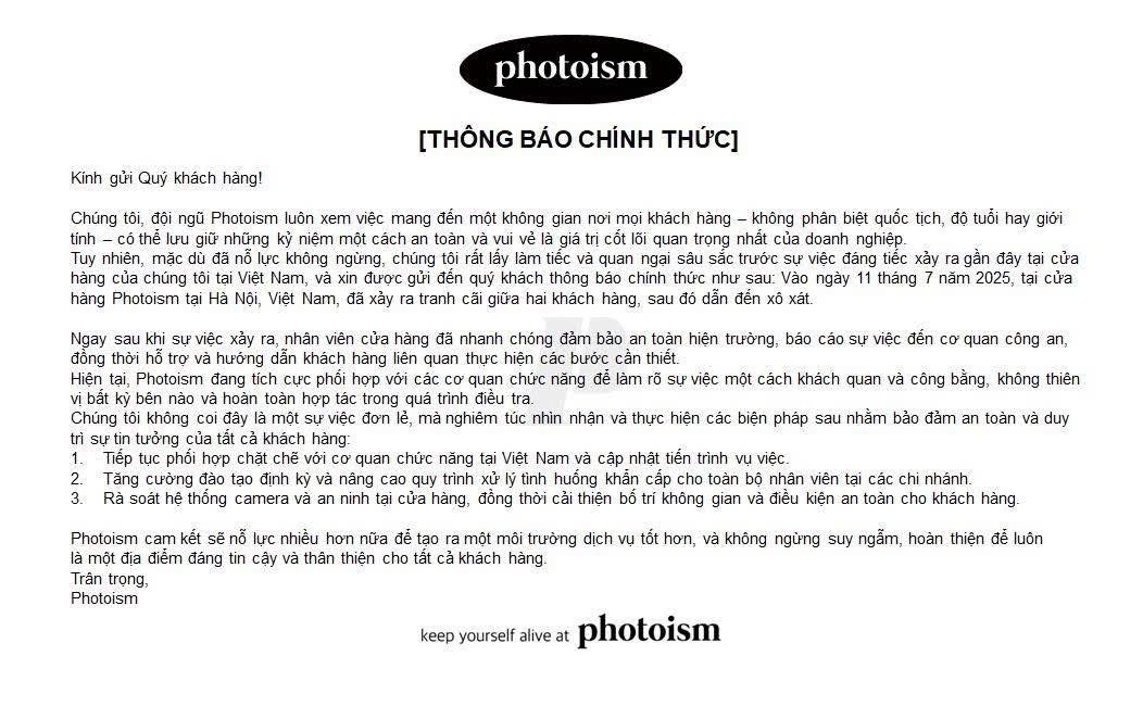 Tiệm photobooth ở Hà Nội lên tiếng xin lỗi nạn nhân sau 1 tuần xảy ra vụ việc: Lộ một số điểm mâu thuẫn?- Ảnh 2.