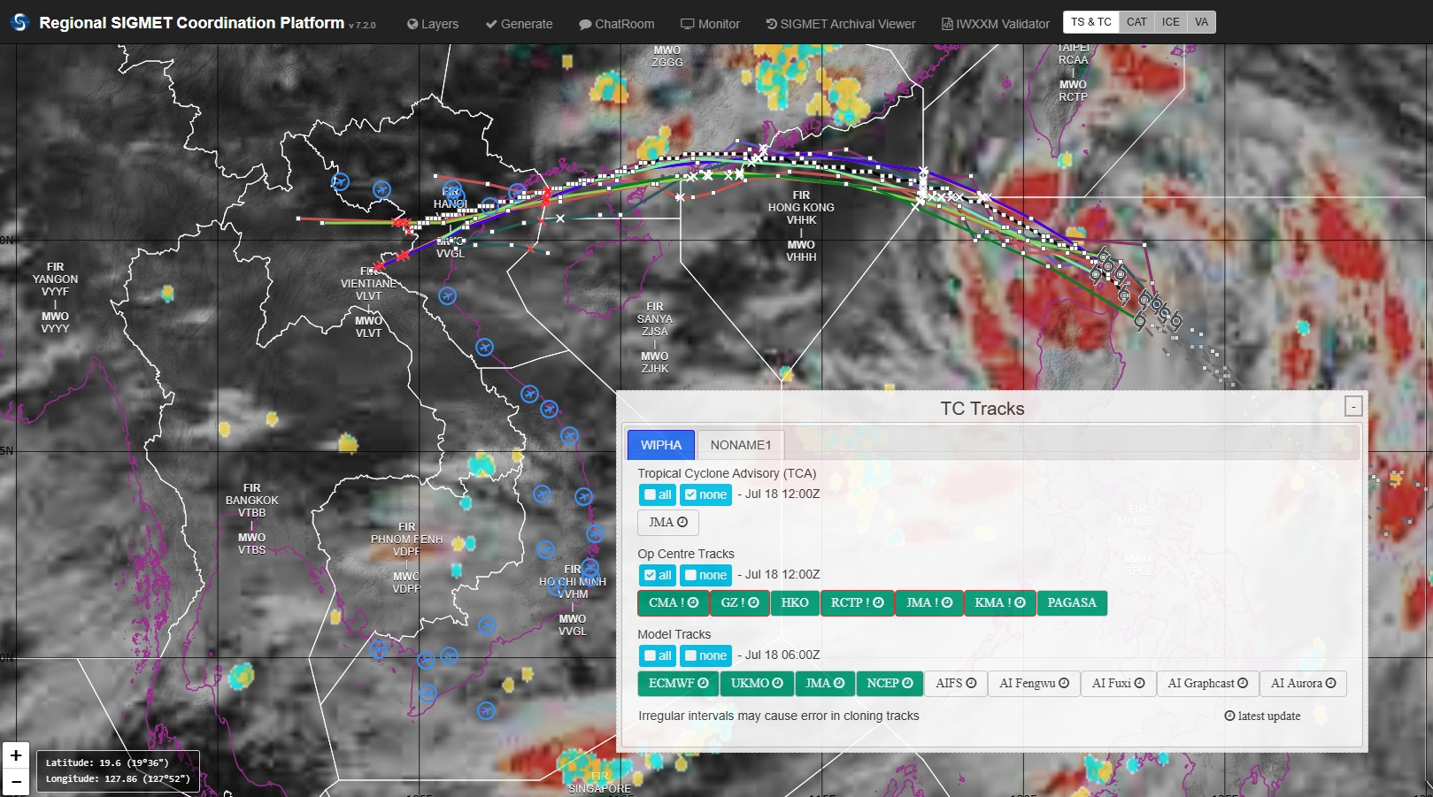 Bão Wipha tiếp tục mạnh lên, quản lý bay họp khẩn- Ảnh 1.