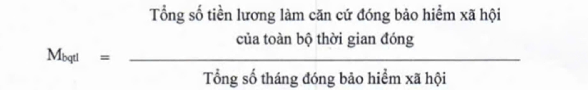 Chi tiết công thức tính bình quân mức lương đóng BHXH để tính lương hưu theo quy định mới - Ảnh 8.