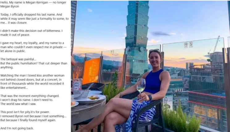 Vợ CEO Astronomer lên tiếng sau vụ bê bối "Kiss Cam" của chồng: Ngắn gọn, EQ cao, bản lĩnh và sâu sắc- Ảnh 2.