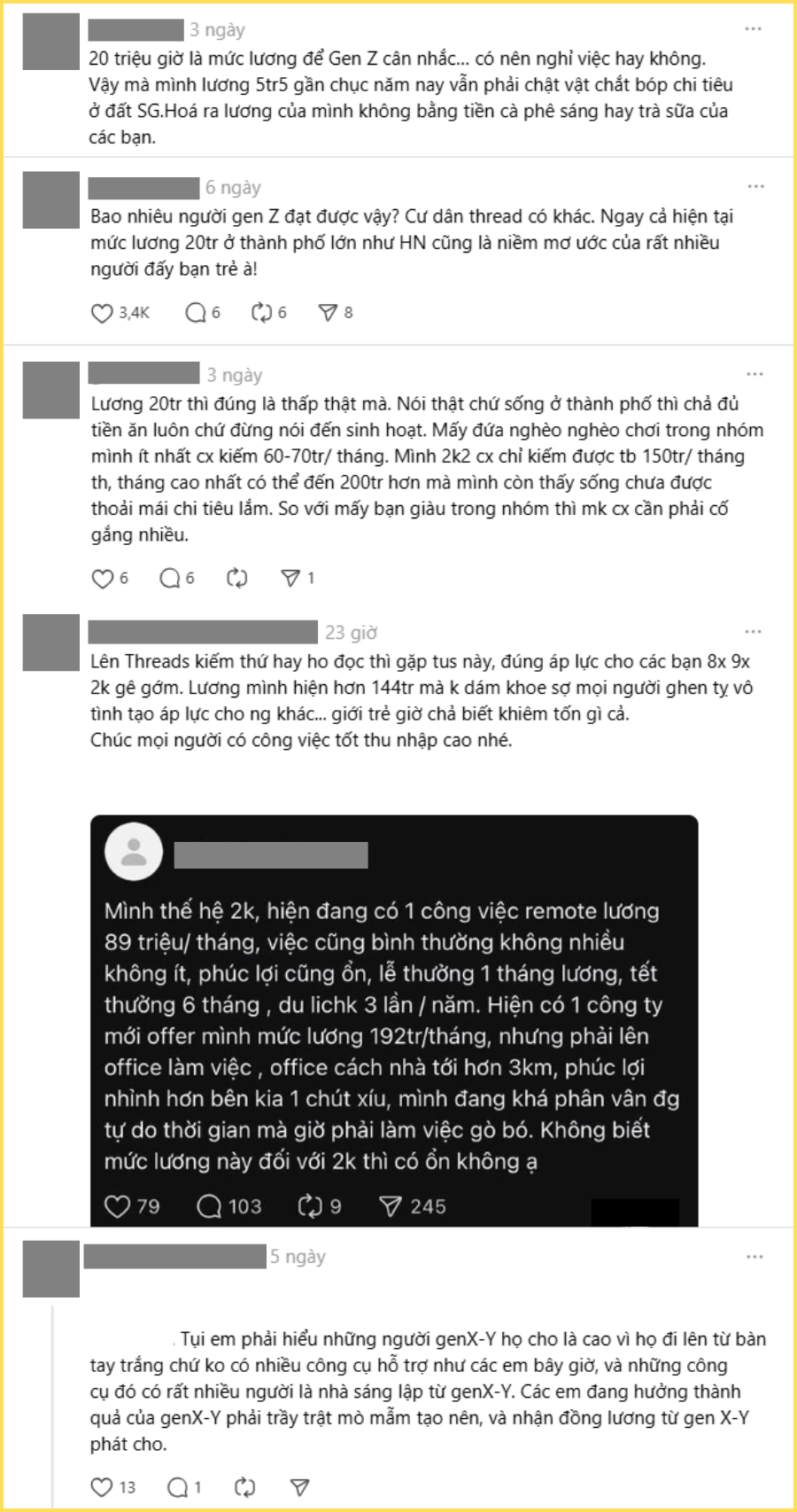 Gen Z chê lương 20 triệu cứ như thể “nhắm mắt” cũng kiếm được 70-100 triệu/tháng!- Ảnh 1.