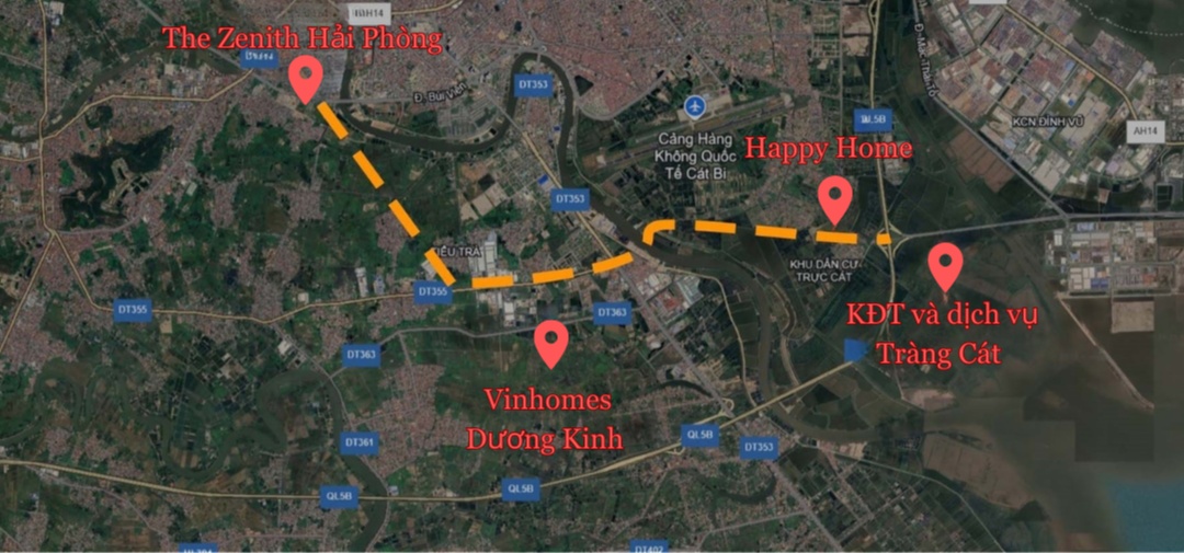 Chỉ sau hơn 3 tháng khởi công, Hải Phòng "rót" thêm hơn 1.100 tỷ đồng cho tuyến đường vành đai 2, loạt dự án BĐS xung quanh hưởng lợi - Ảnh 2.