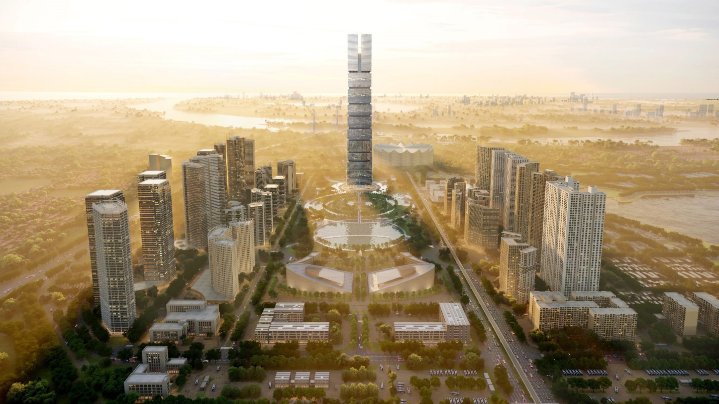 Siêu tháp tài chính 108 tầng cao nhất Việt Nam: Vượt Landmark 81 gần 200m, trên đỉnh sở hữu quả cầu mô phỏng chu kỳ mặt trăng thay đổi theo từng giờ- Ảnh 2. Siêu tháp tài chính 108 tầng cao nhất Việt Nam: Vượt Landmark 81 gần 200m, trên đỉnh sở hữu quả cầu mô phỏng chu kỳ mặt trăng thay đổi theo từng giờ- Ảnh 2.
