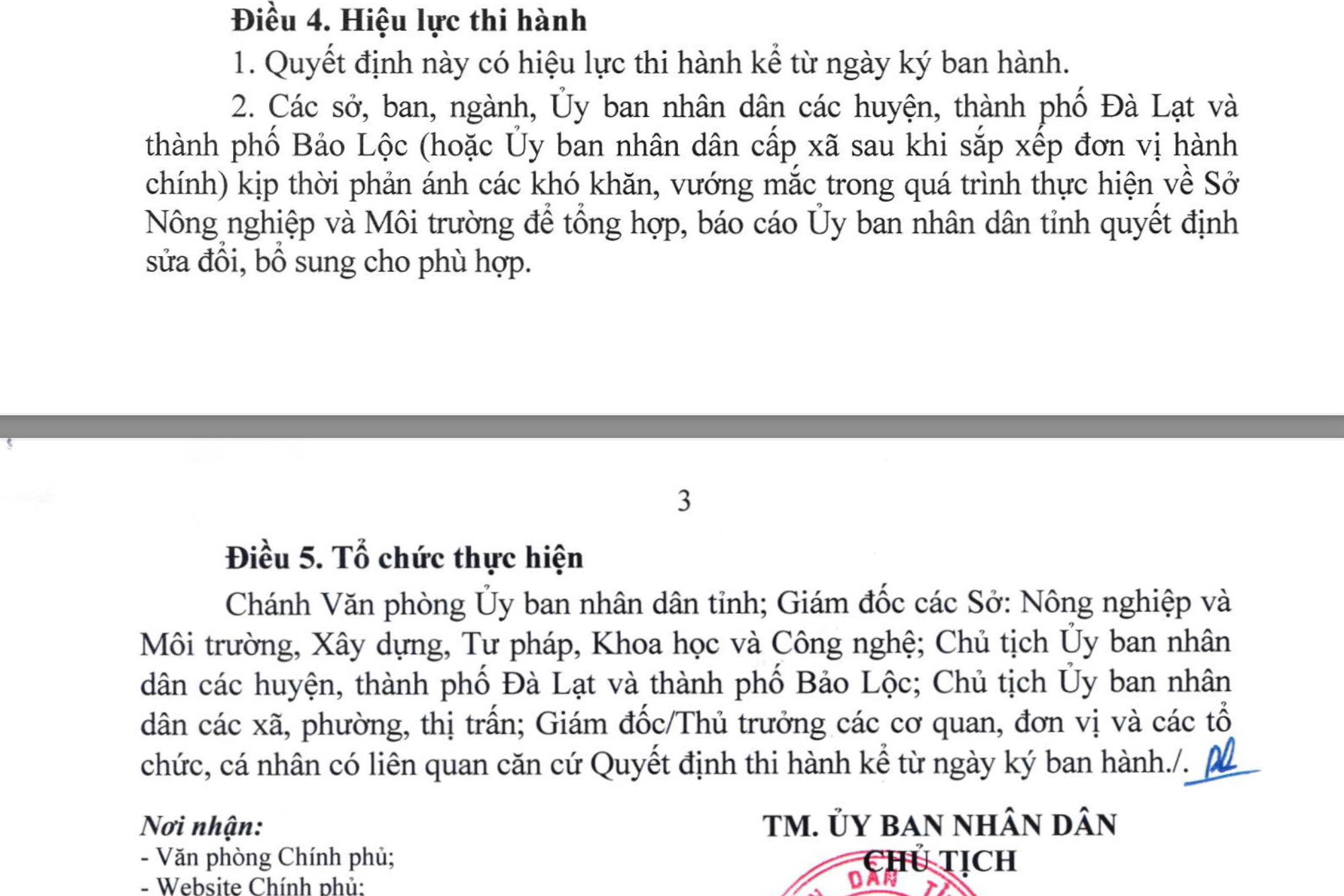 Người dân Lâm Đồng vui mừng với Quyết định này