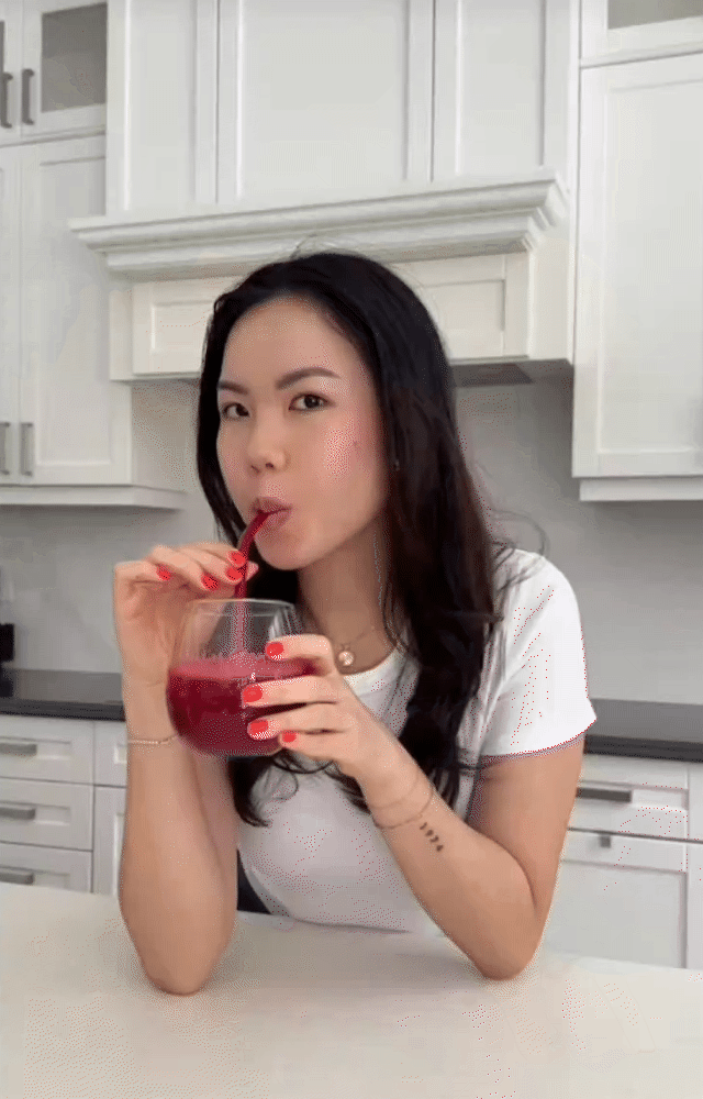 Cốc nước màu đỏ được ví như "thần dược chống già", "giảm cân cấp tốc" được phái đẹp Hàn uống vào bữa sáng - Ảnh 15.