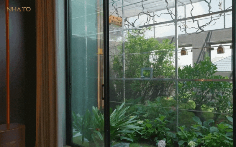 Bên trong biệt phủ hình chữ "H" rộng 1.200m2 đậm chất Á Đông của gia chủ yêu trà đạo - Ảnh 15.
