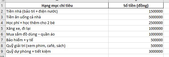 Chi tiêu 15 triệu/tháng cho gia đình 4 người ở Đà Nẵng – bảng chi tiêu chuẩn mẫu hay thiếu thực tế?- Ảnh 1.
