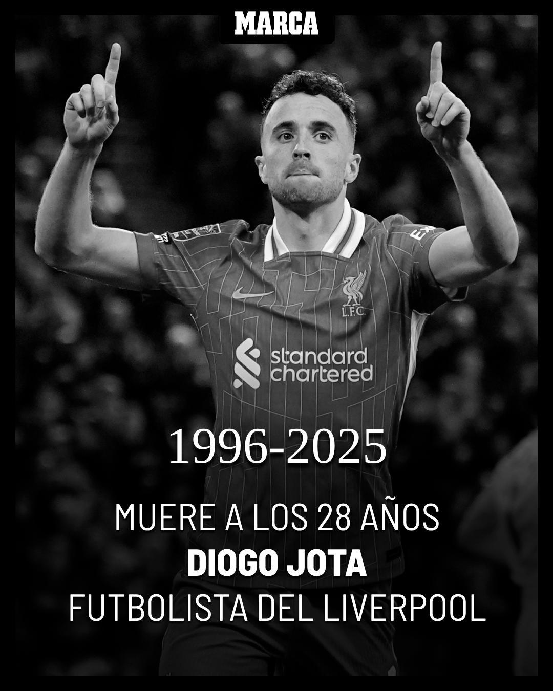 Tiền đạo Diogo Jota qua đời trong vụ tai nạn xe hơi ở Tây Ban Nha - Ảnh 1.