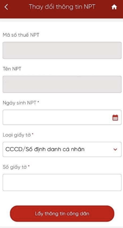 Cách thay đổi thông tin đăng ký thuế cho người phụ thuộc trên eTax Mobile - Ảnh 4.