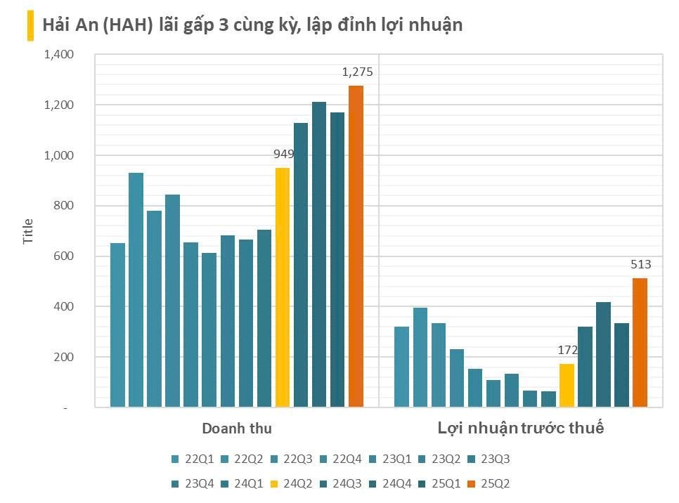 Công ty sở hữu đội tàu container lớn nhất Việt Nam báo lãi sau thuế quý 2/2025 gấp 3 lần cùng kỳ, lập đỉnh lợi nhuận