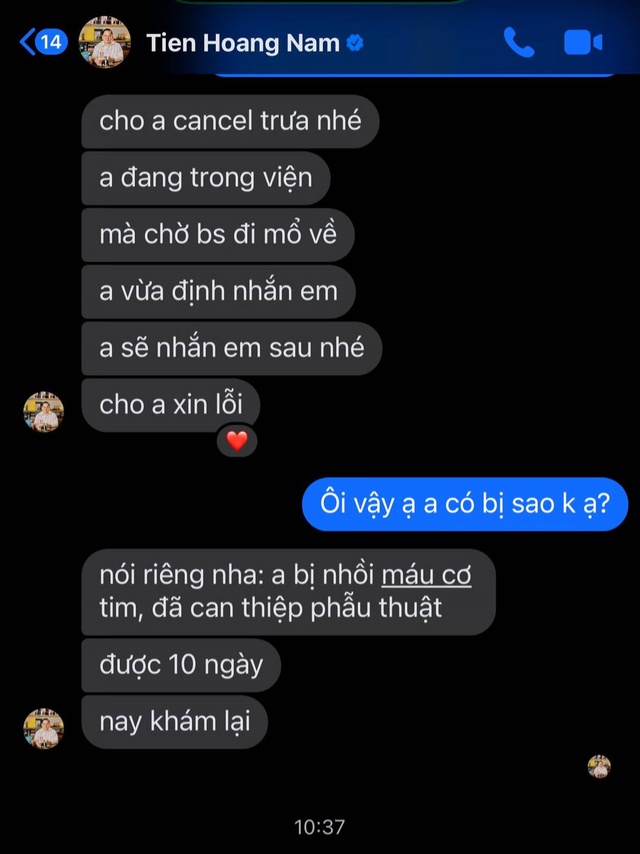 GĐ BV Hồng Ngọc chia sẻ về bệnh của Hoàng Nam Tiến, mời chuyên gia đầu ngành hội chẩn nhưng không kịp