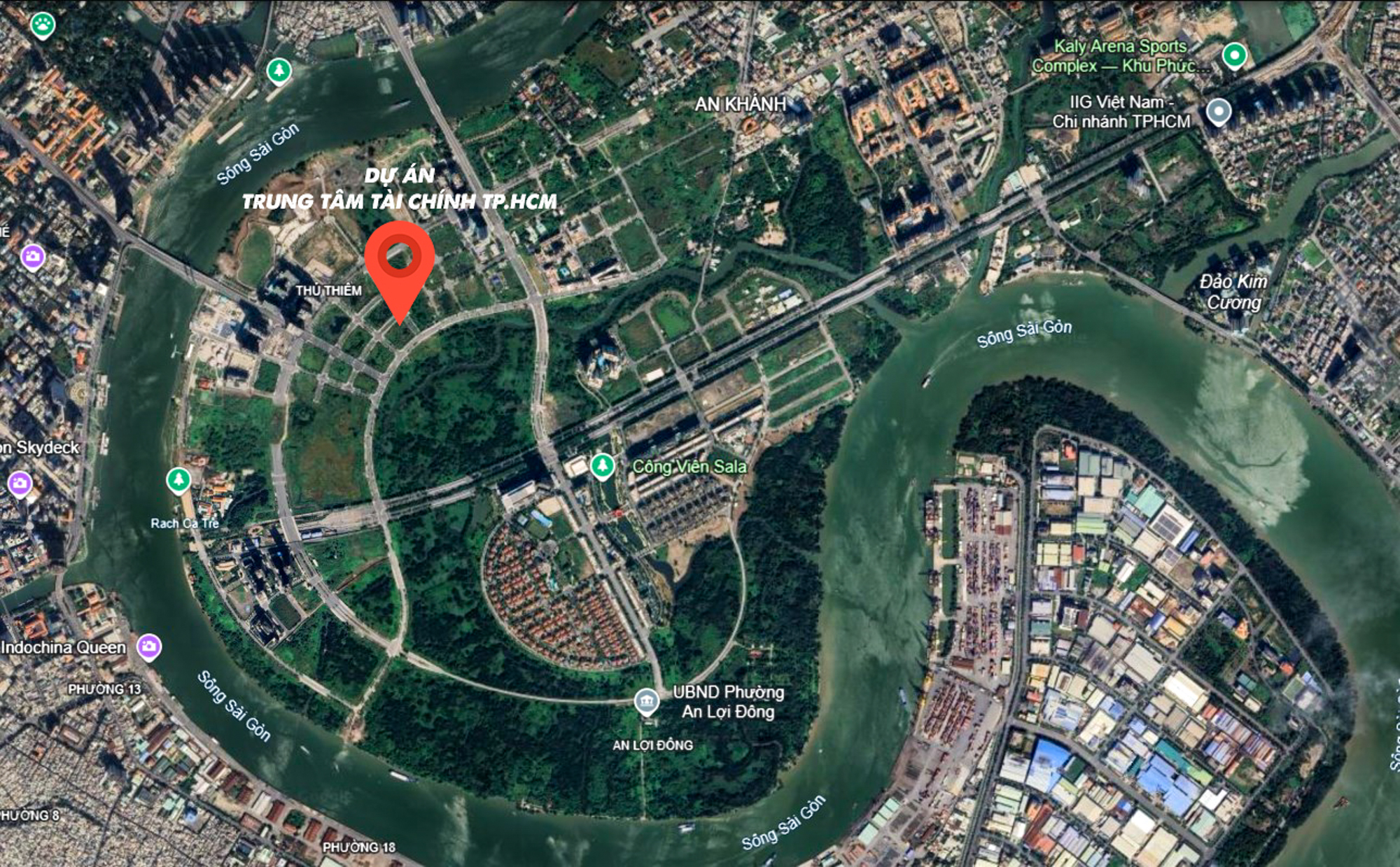 Khu vực có thể thành vùng lõi của trung tâm tài chính 7 tỷ USD ở TP.HCM- Ảnh 1.