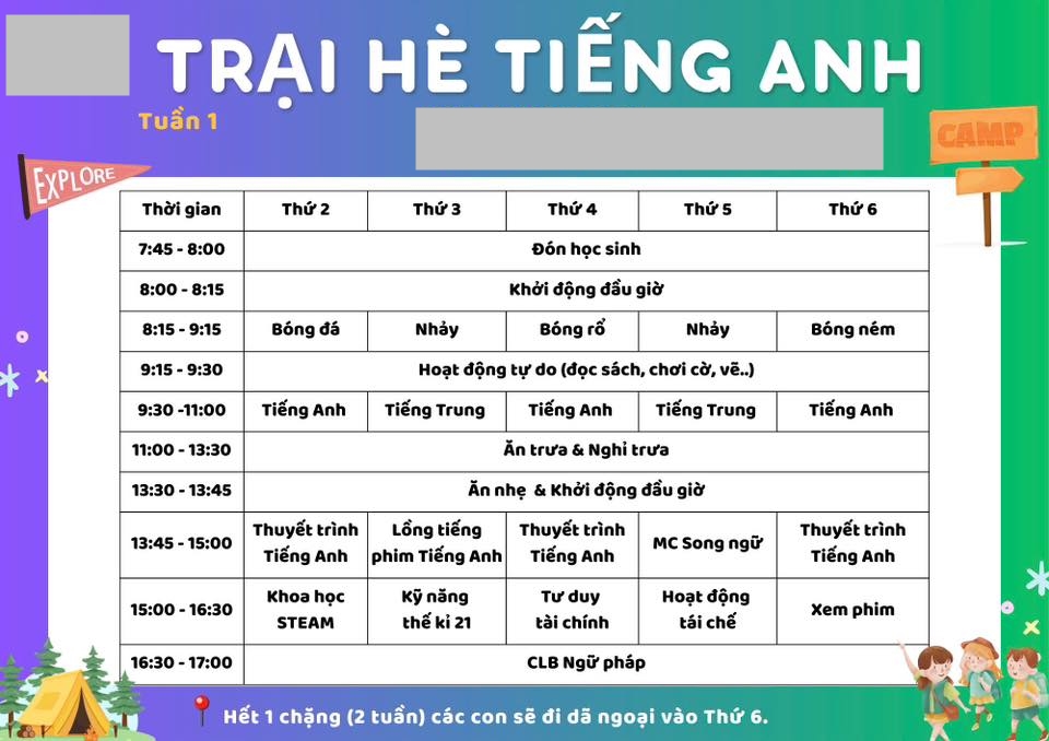 Toàn cảnh dịch vụ trại hè 2025: Phụ huynh chi chục triệu không tiếc, các chủ trại hè tất bật- Ảnh 23. Toàn cảnh dịch vụ trại hè 2025: Phụ huynh chi chục triệu không tiếc, các chủ trại hè tất bật- Ảnh 23.