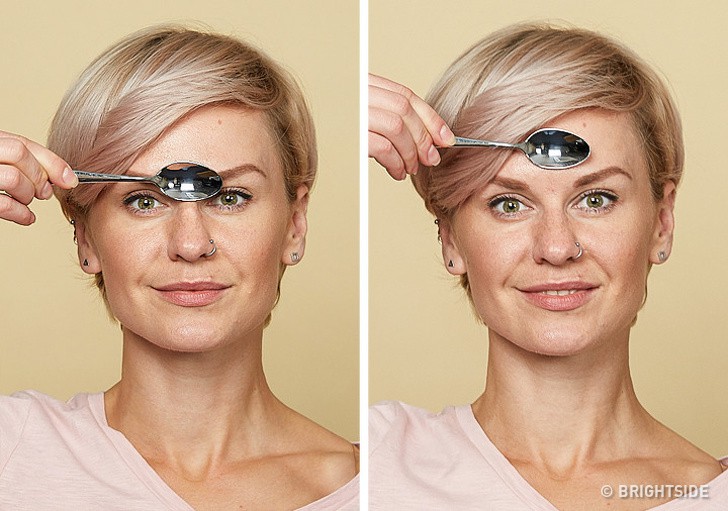 Massage chống lão hóa kiểu châu Á: Chỉ dùng thìa mà sau 2 tuần đã có da mặt căng mọng, sáng bóng, không nếp nhăn- Ảnh 4.