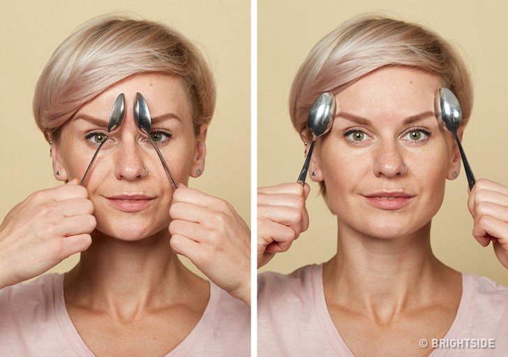 Massage chống lão hóa kiểu châu Á: Chỉ dùng thìa mà sau 2 tuần đã có da mặt căng mọng, sáng bóng, không nếp nhăn- Ảnh 6.