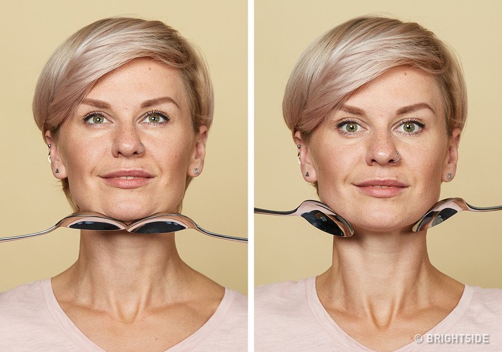 Massage chống lão hóa kiểu châu Á: Chỉ dùng thìa mà sau 2 tuần đã có da mặt căng mọng, sáng bóng, không nếp nhăn- Ảnh 9.