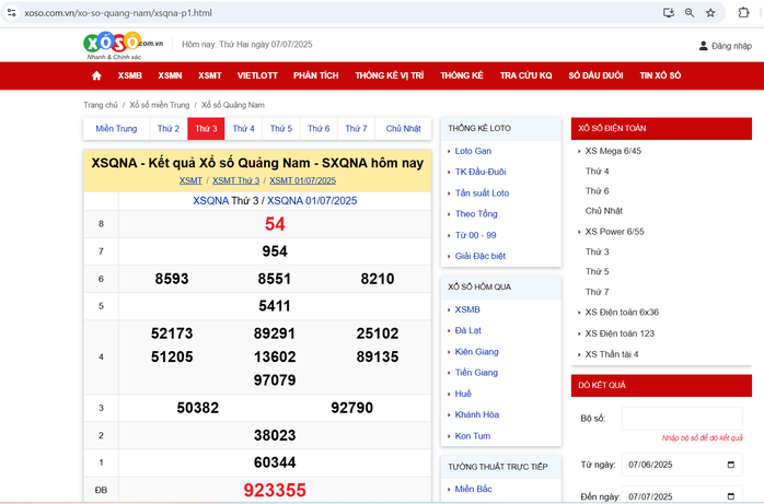Sự cố hy hữu trong lần quay giải đặc biệt xổ số kiến thiết Quảng Nam- Ảnh 1.
