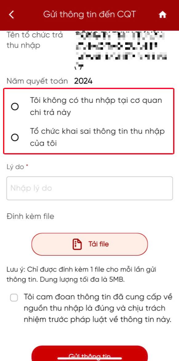 Xuất hiện thu nhập từ doanh nghiệp "không quen biết" trên eTax Mobile, người dân cần làm gì: Cục Thuế hướng dẫn chi tiết cách xử lý - Ảnh 2.